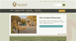 Desktop Screenshot of anchorageparkfoundation.org